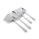 스테인레스 스틸 수저 숟가락과 포크 가정용 주방 어린이 밥 숟가락 수프 숟가락 스테인레스 스틸 수저 세트 도매의 그림