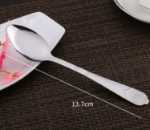 스테인레스 스틸 수저 숟가락과 포크 가정용 주방 어린이 밥 숟가락 수프 숟가락 스테인레스 스틸 수저 세트 도매의 그림