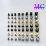 절묘한 수도사 머리 나사 가방 장식 액세서리 휴대 전화 액세서리 핸드백 가방 하드웨어 액세서리 지갑 벨트의 그림