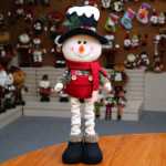 크리스마스 장식 개폐식 기둥 크리스마스 패브릭 장식 장식 크리스마스 신제품 크리스마스 장식의 그림