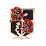 애니메이션 및 만화 주변기기 자이언트 핀 수사대 브로치 핀 배지의 그림