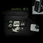 다기능 주얼리 카운터 디스플레이 조명, 주얼리/다이아몬드/경옥/보석 카운터 디스플레이 조명의 그림