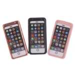 1:12 인형 집 장식 DIY 오두막 장식 휴대 전화 모델 전화 장식 금속 BJD 전화 휴대 전화 액세서리의 그림