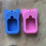 5 세대 어린이 전화 시계 펜던트 지능형 포지셔닝 전화 휴대 전화 시계 케이스 범용 보호 커버의 그림