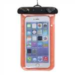 끈 완장 전화 방수 파우치 대형 스크린 암 스트랩 수영 전화 방수 파우치 손 팔 스트랩 전화 방수 파우치의 그림