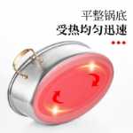 스테인리스 냄비와 팬 두꺼운 타원형 스팀 생선 냄비 및 유리 뚜껑이있는 팬 수프 찜기 주방 다용도 조리기구 다기능 조리기구 제품의 그림