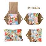 굿붐 출산 대나무 숯 빨아들이는 생리대 재사용 가능한 팬티 라이너의 그림