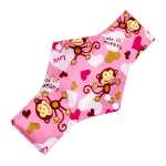 굿붐 출산 대나무 숯 빨아들이는 생리대 재사용 가능한 팬티 라이너의 그림