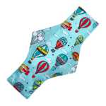 굿붐 출산 대나무 숯 빨아들이는 생리대 재사용 가능한 팬티 라이너의 그림