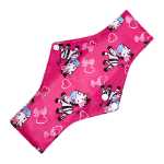 굿붐 출산 대나무 숯 빨아들이는 생리대 재사용 가능한 팬티 라이너의 그림