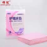 노인용 일회용 케어 패드 산모용 패드 성인용 60 * 90 산모용 패드 산모용 위생 매트리스의 그림