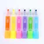 취미 크리에이티브 캔디 컬러 형광펜 마커 낙서 학습 사무용품의 그림