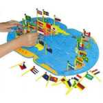 2023 새로운 삽입 국기 세계지도 장난감 나무 지리 인지 보조 교구 도매의 그림