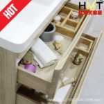 욕실 싱크 캐비닛 욕실 캐비닛 제조업체 스칸디나비아 욕실 캐비닛 프로젝트 불산 욕실 캐비닛 공장의 그림