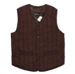 남성 다운 조끼의 그림