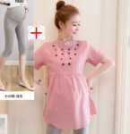 임산부 한복 드레스의 그림