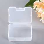 투명 플라스틱 보관 상자의 그림