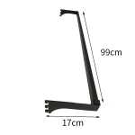 문구 선반 진열대의 그림