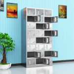 스테인레스 스틸 청소 캐비닛의 그림