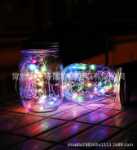 태양 광 메이슨 항아리 조명의 그림