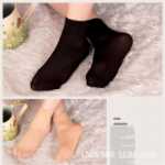 일회용 신발 피팅 양말의 그림