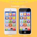 어린이 장난감 휴대 전화의 그림