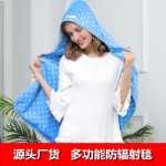 탈착식 빨 수있는 안티 방사선 아기 담요의 그림