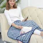 탈착식 빨 수있는 안티 방사선 아기 담요의 그림