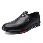 남성 가죽 신발 / 남성 캐주얼 신발의 그림