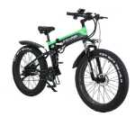 접이식 전기 자전거의 그림